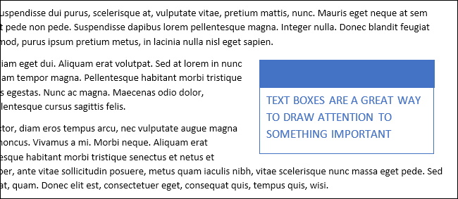 draw a box in word for mac